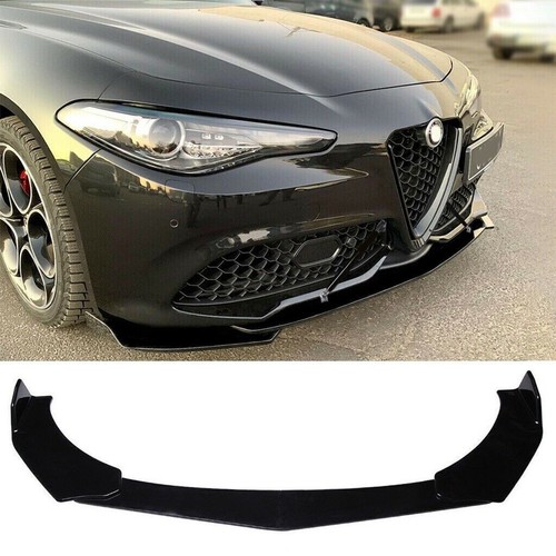 Schwarz glanz front spoiler - schwarz,